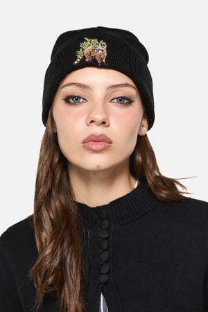 Dangerfield - Haus of Raccoon Beanie - black