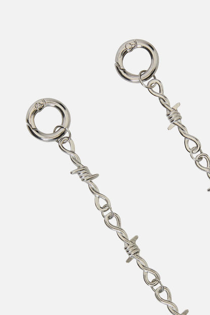 Dangerfield - Barbed Wire Charm Chain - silver