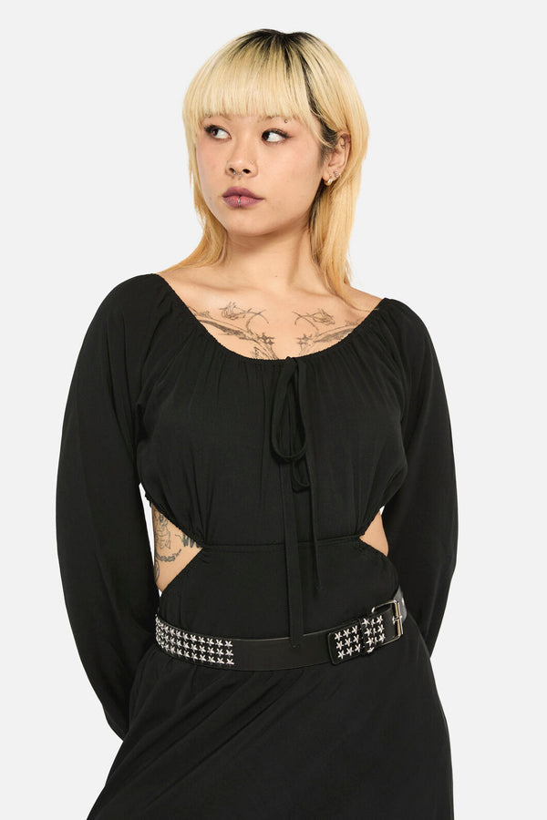 Dangerfield - Star Studded Belt - black