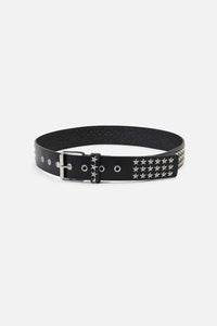 Dangerfield - Star Studded Belt - black