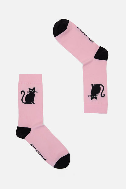 Dangerfield - Catkins Socks - pink