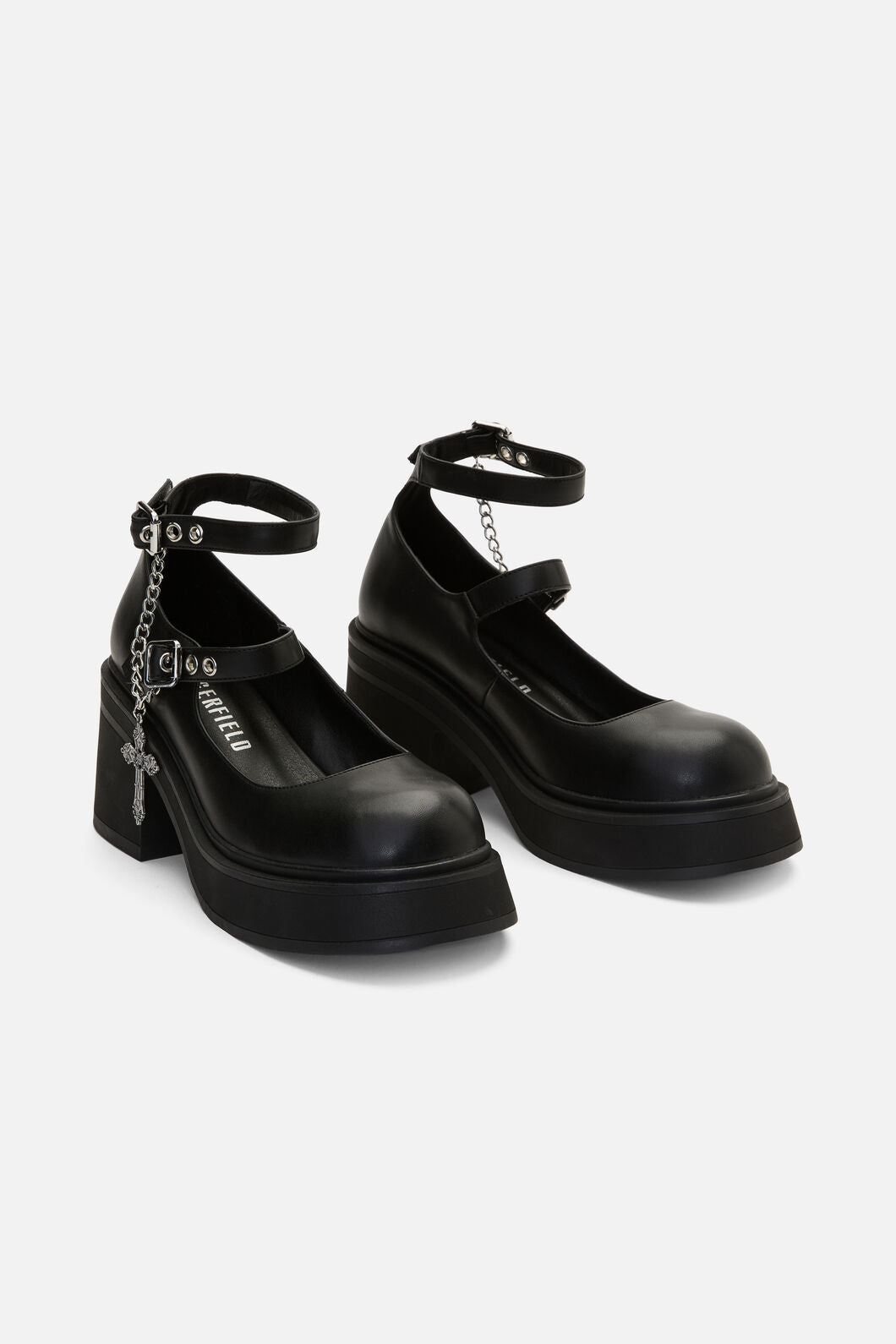 Dangerfield - Cross Charm Shoe - black