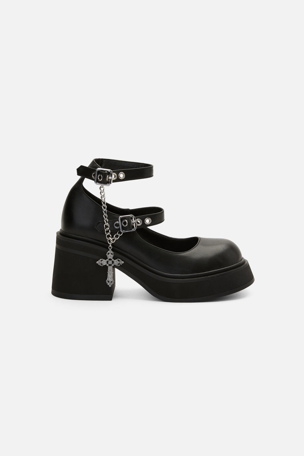 Dangerfield - Cross Charm Shoe - black