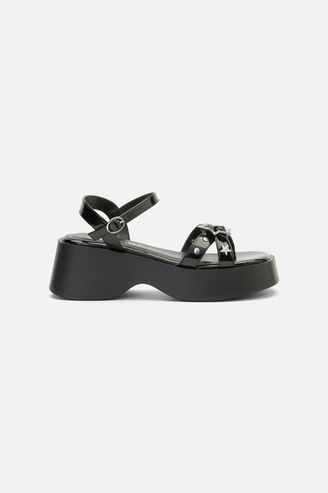 Dangerfield - Charming Platform Sandals - black