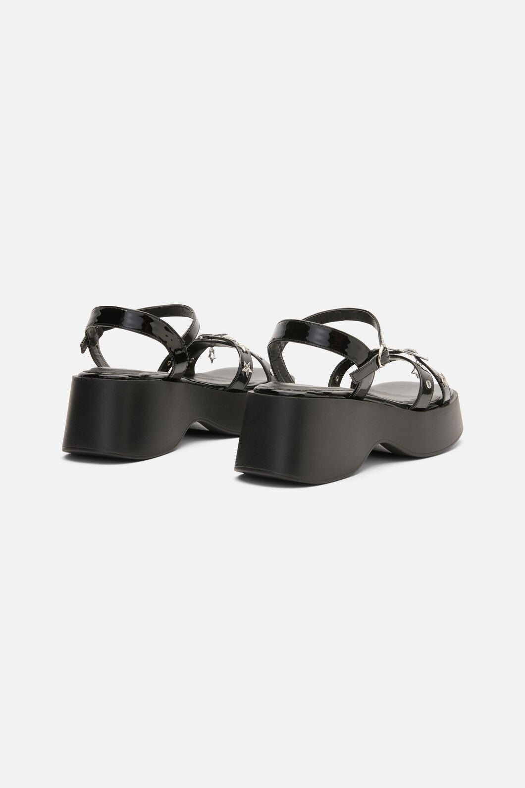 Dangerfield - Charming Platform Sandals - black