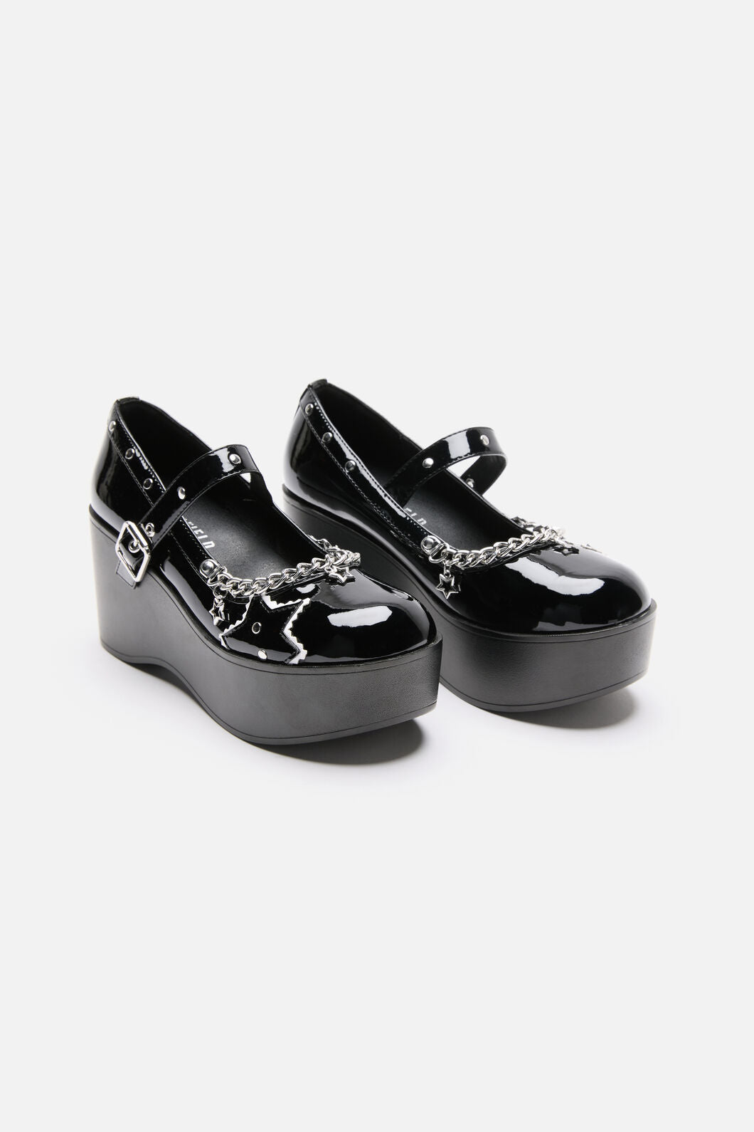 Dangerfield - Sweet Star Mary Janes - black