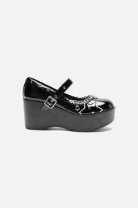 Dangerfield - Sweet Star Mary Janes - black