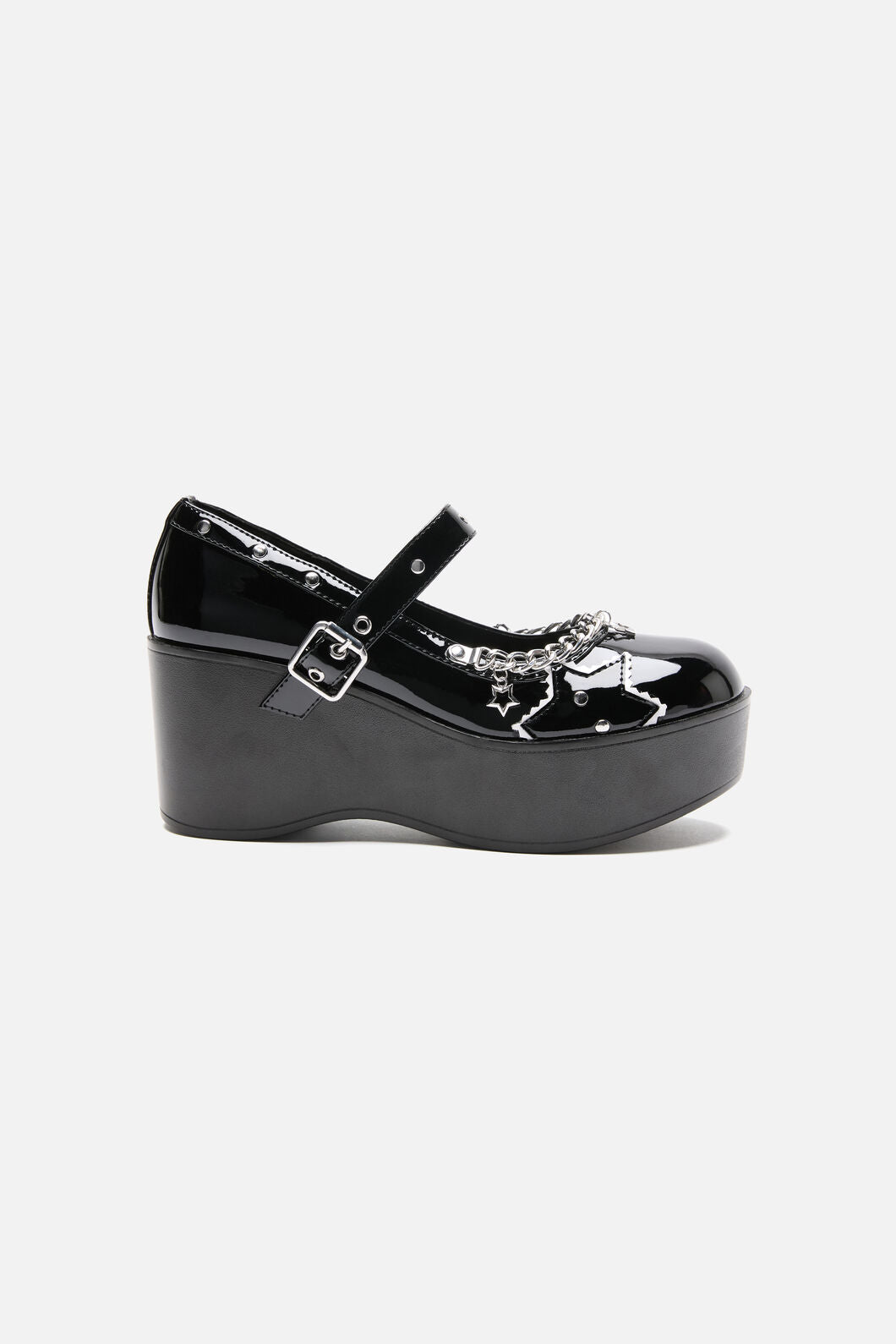 Dangerfield - Sweet Star Mary Janes - black