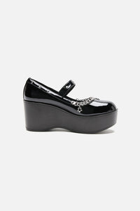 Dangerfield - Sweet Star Mary Janes - black