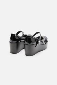 Dangerfield - Sweet Star Mary Janes - black