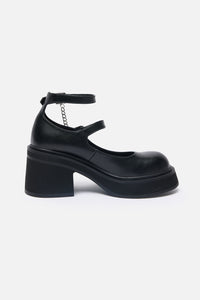 Dangerfield - Cross Charm Mary Jane - black