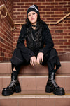 Dangerfield - Chain Stud Boot - black