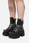 Dangerfield - Chain Stud Boot - black