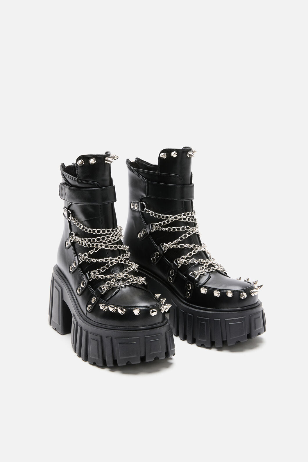 Dangerfield - Chain Stud Boot - black