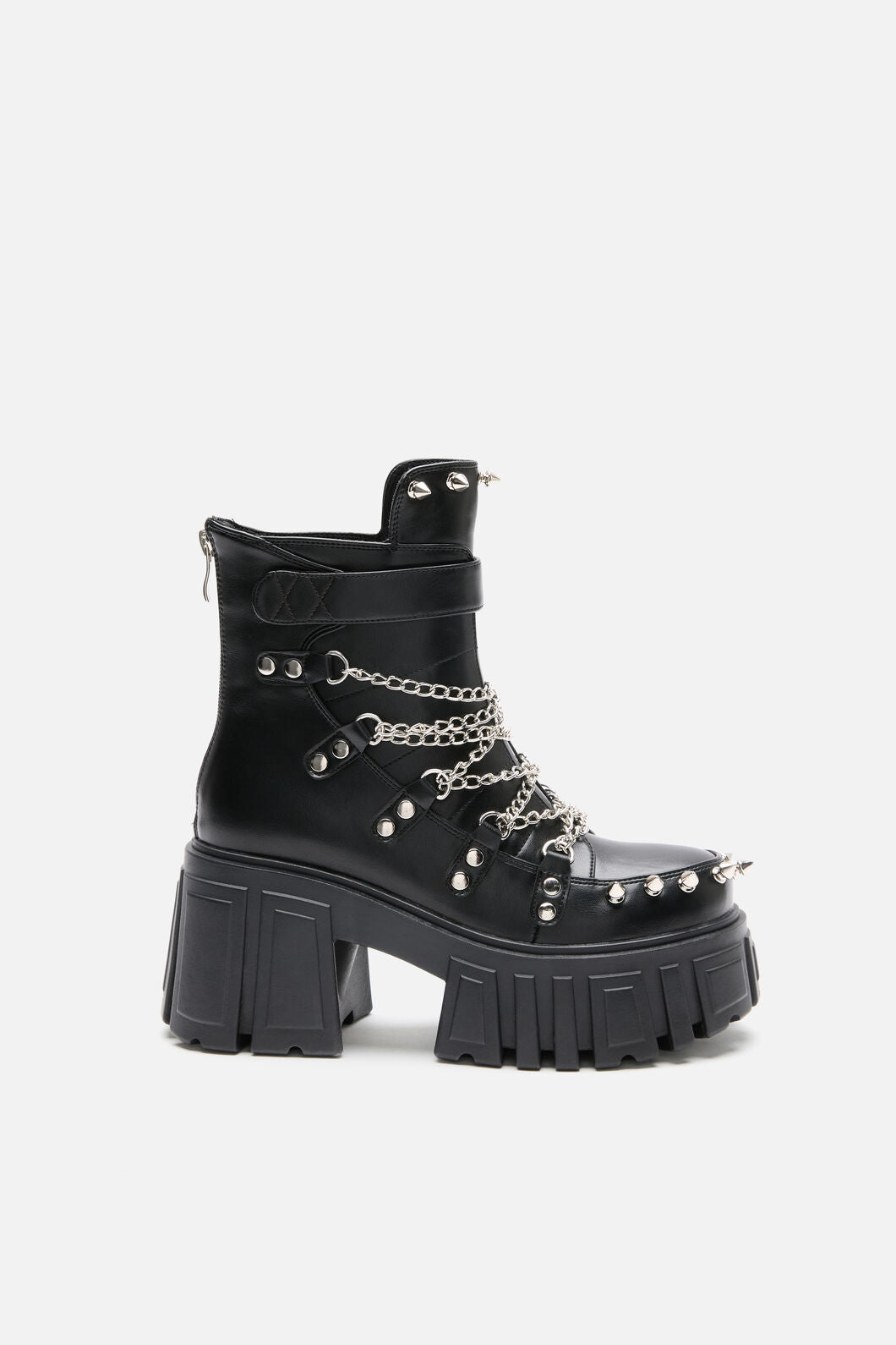 Dangerfield - Chain Stud Boot - black
