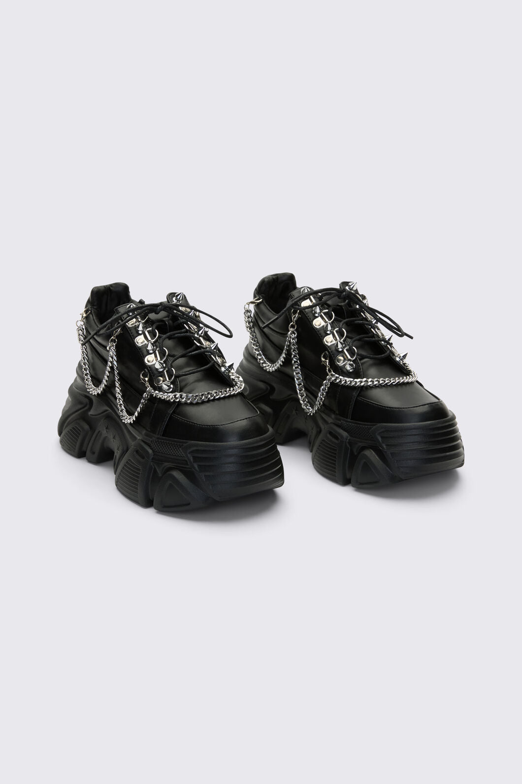 Dangerfield - Black Chained Sneakers - black