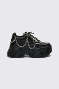 Dangerfield - Black Chained Sneakers - black