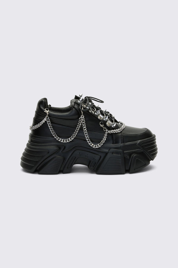 Dangerfield - Black Chained Sneakers - black