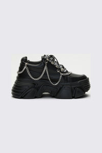 Dangerfield - Black Chained Sneakers - black