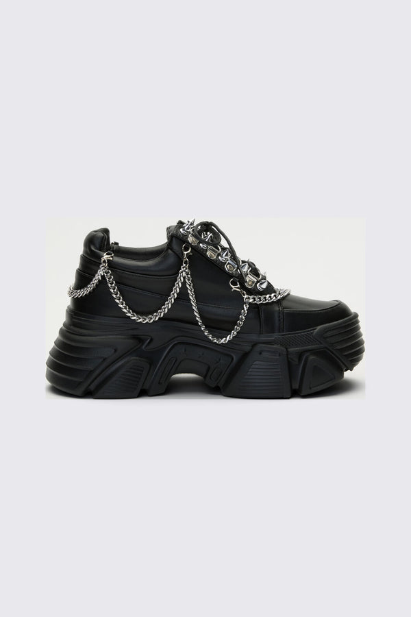 Dangerfield - Black Chained Sneakers - black
