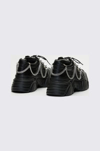 Dangerfield - Black Chained Sneakers - black