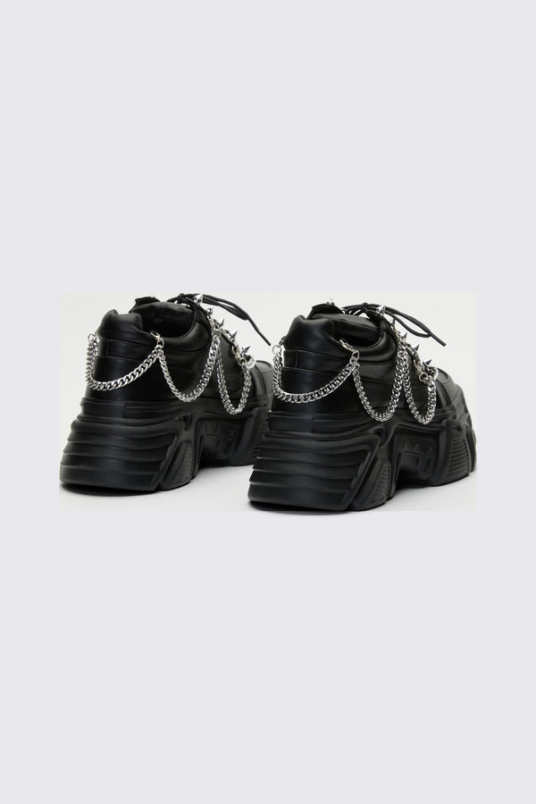 Dangerfield - Black Chained Sneakers - black
