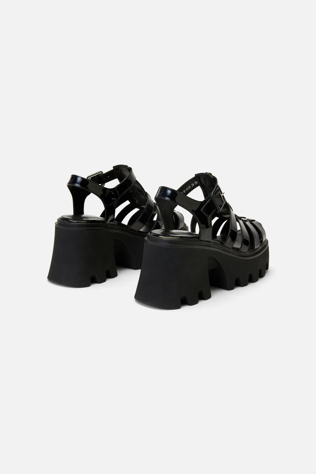 Dangerfield - Patent Summer Shoe - black