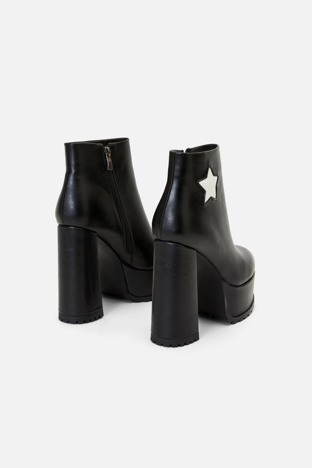 Dangerfield - Star Platform Boot - black