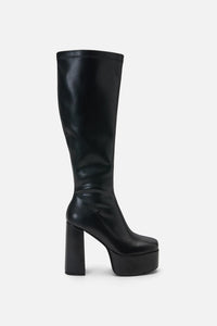 Dangerfield - Stretch Knee High Boot - black