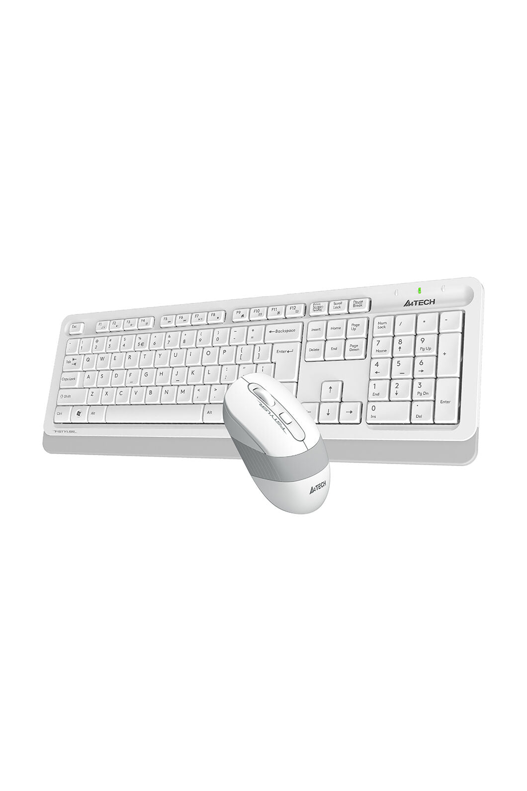A4Tech - FG1010S Silent Wireless Combo - white