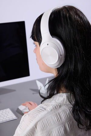 A4Tech - BH200 2Mode Headphones - white