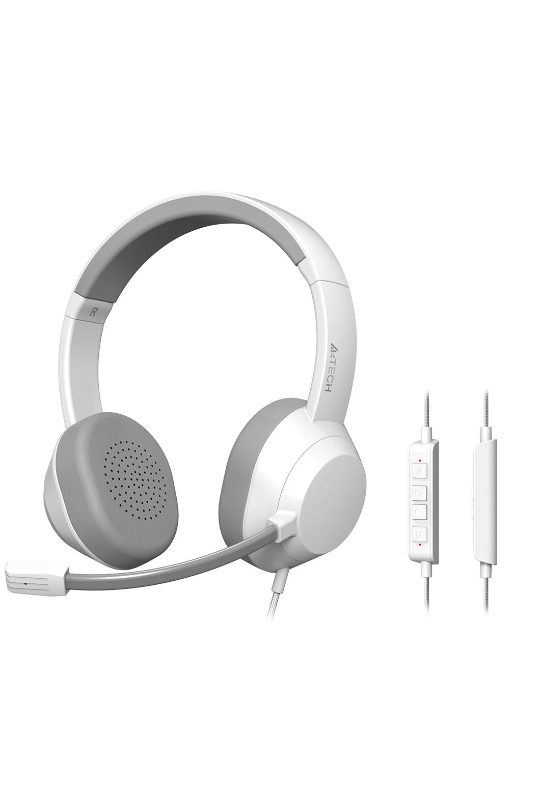A4Tech - FH150U On Ear Conf. Headset - white