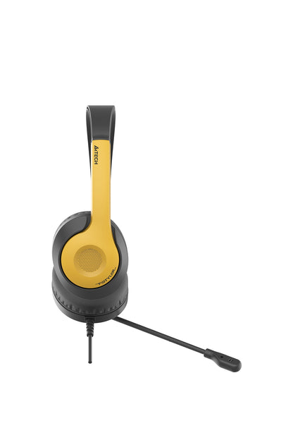 A4Tech - FH100U Wired Stereo Headset - bumblebee