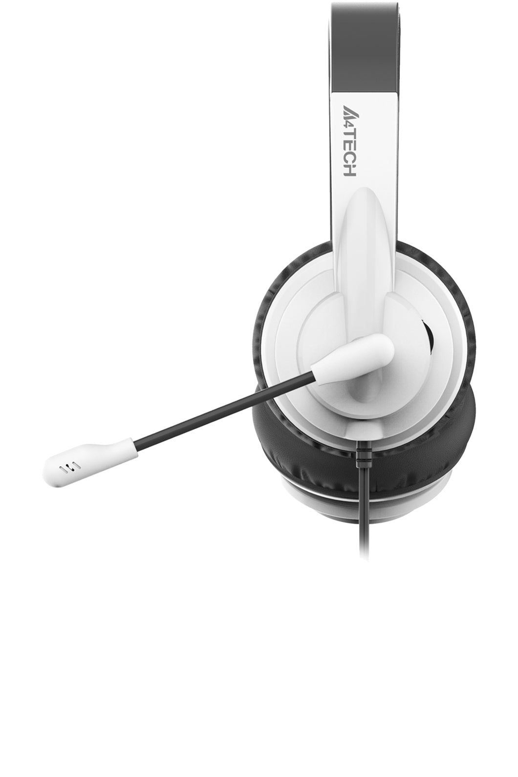 A4Tech - HU-10 USB Wired Headset - black-white