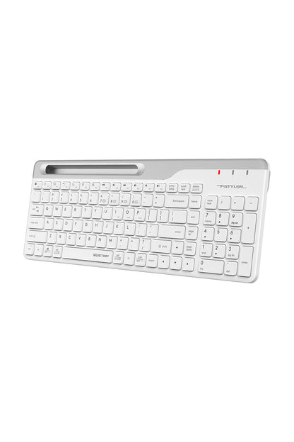 A4Tech - FBK25 Nano Rec. TKL KB - white