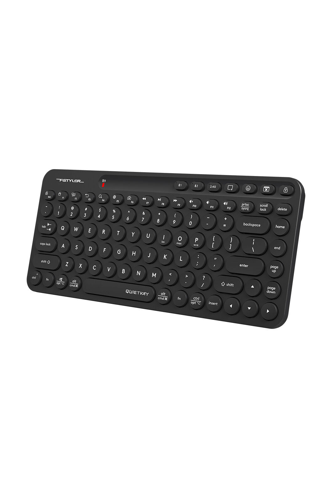A4Tech - FBK36C AS Recharge Cmpct KB - black