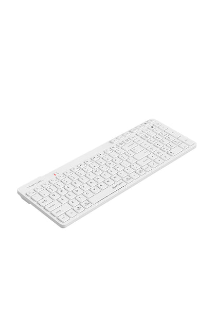 A4Tech - FBK27C AS Recharge TKL KB - white
