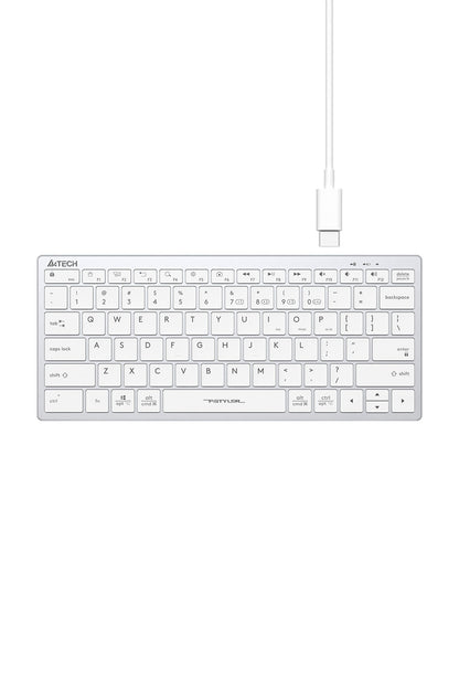 A4Tech - FBX51C SSwitch Nano Cmpct KB - white