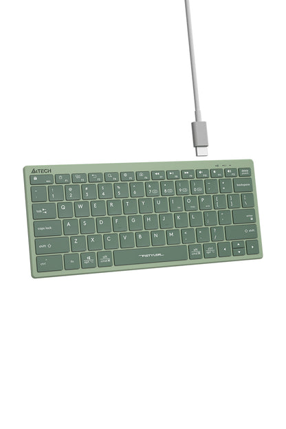 A4Tech - FBX51C SSwitch Nano Cmpct KB - matcha-green