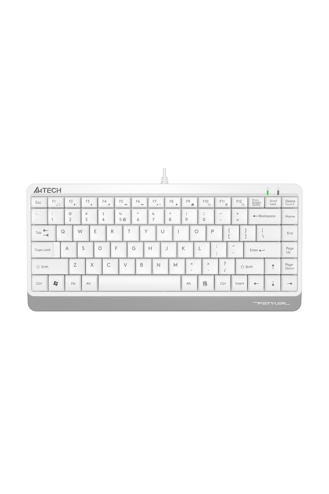 A4Tech - FK11 Wired Cmpct KB - white