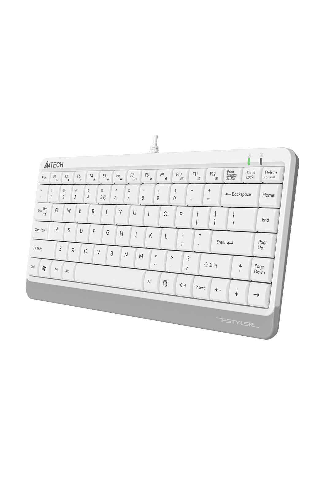 A4Tech - FK11 Wired Cmpct KB - white