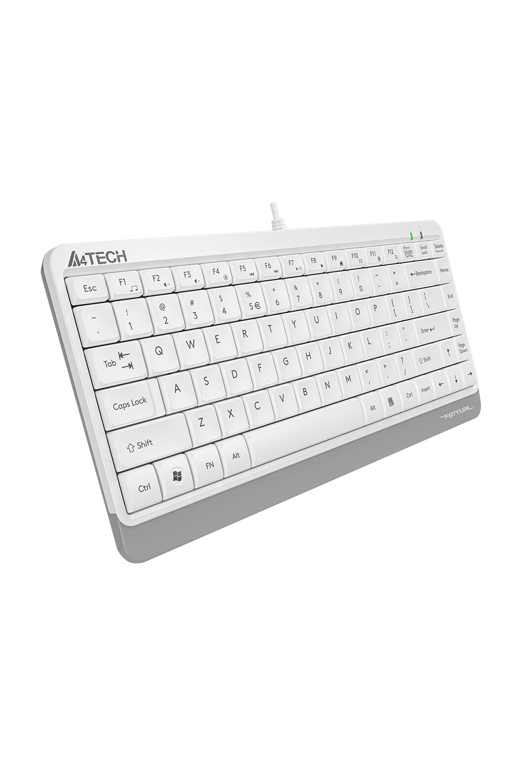 A4Tech - FK11 Wired Cmpct KB - white