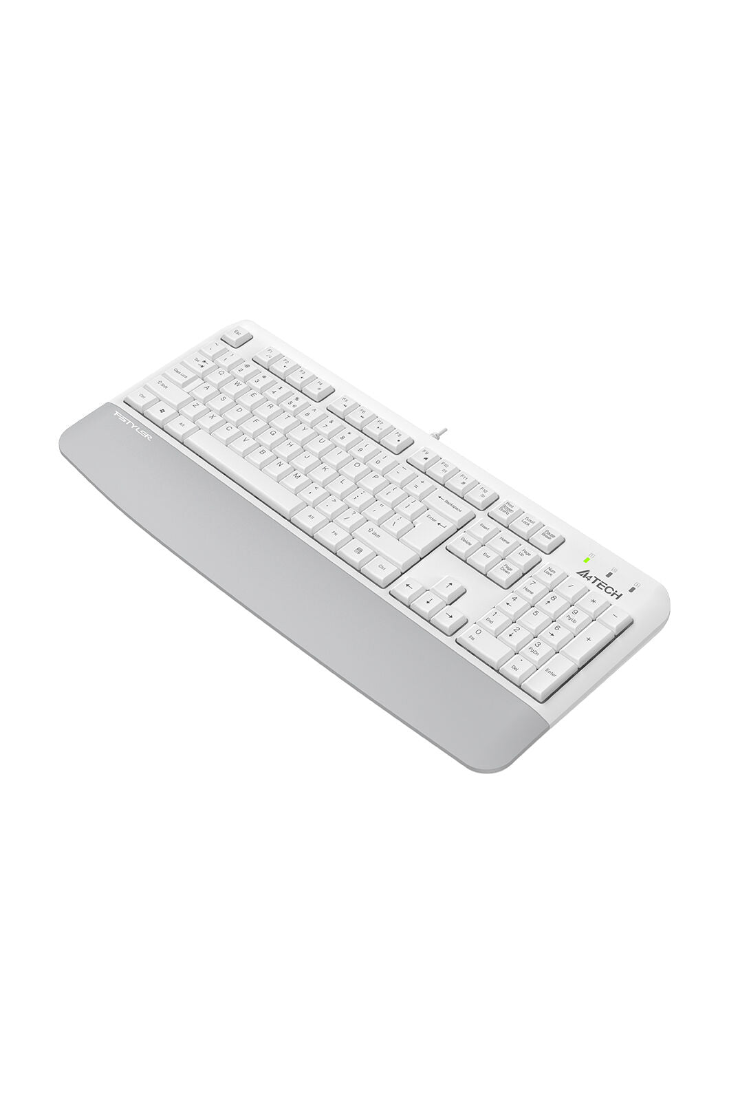 A4Tech - FK20 MMedia Wired Full KB - white