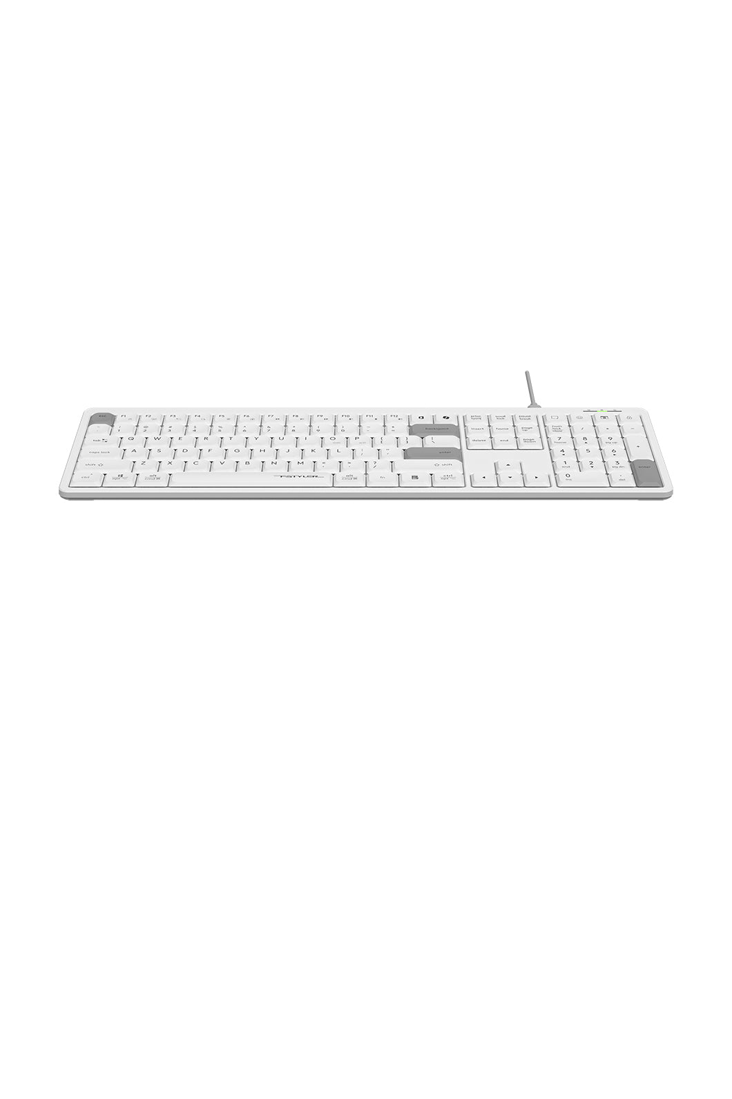 A4Tech - FX55 LowProfile Full KB - white