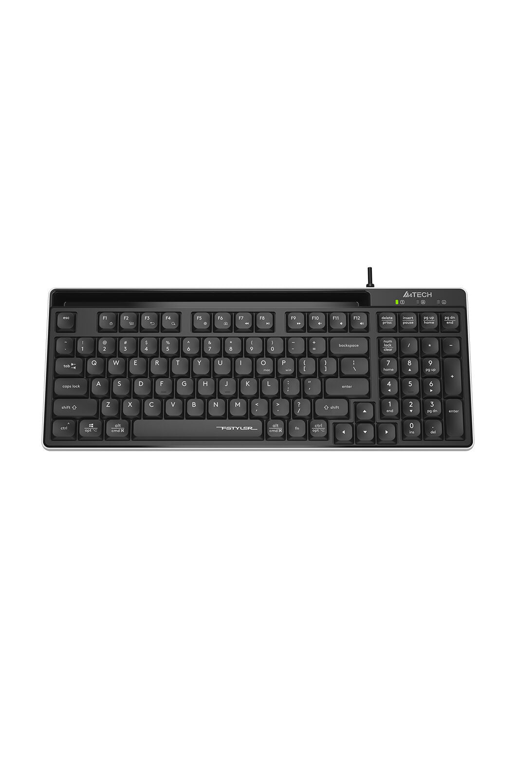 A4Tech - FX70 LowProfile TKL KB - black