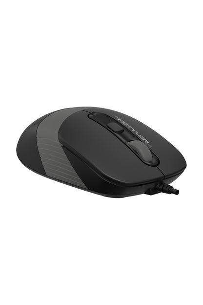 A4Tech - FM10S Silent Wire Mouse - grey