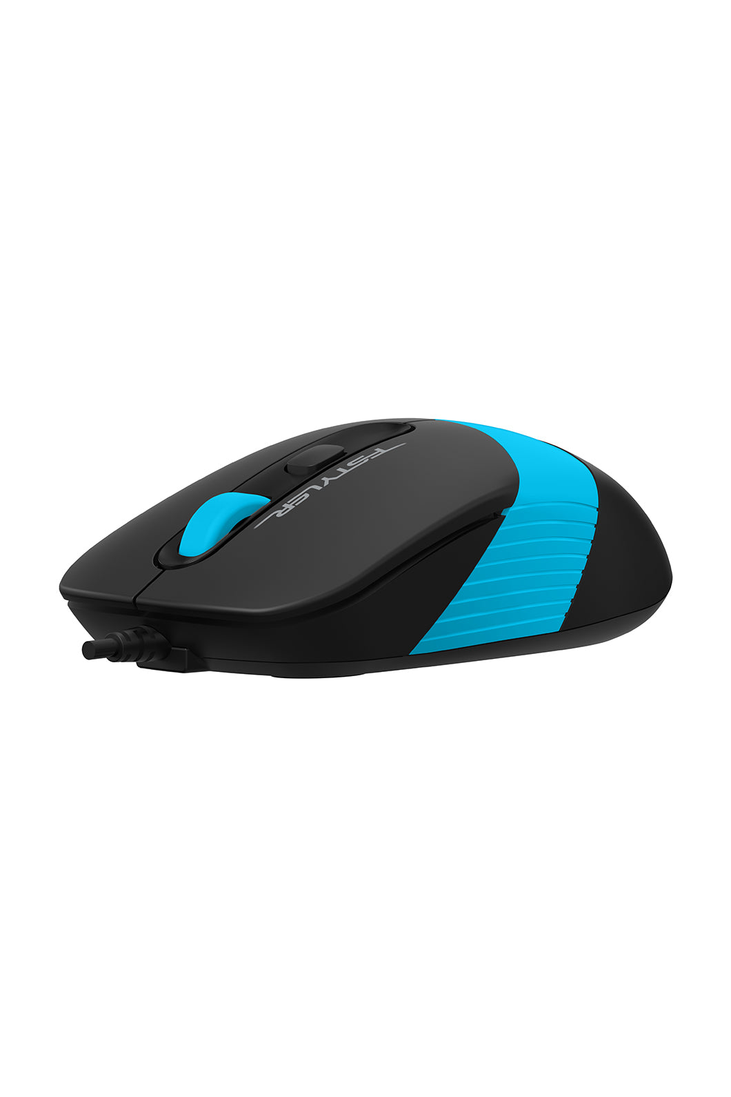 A4Tech - FM10S Silent Wire Mouse - blue
