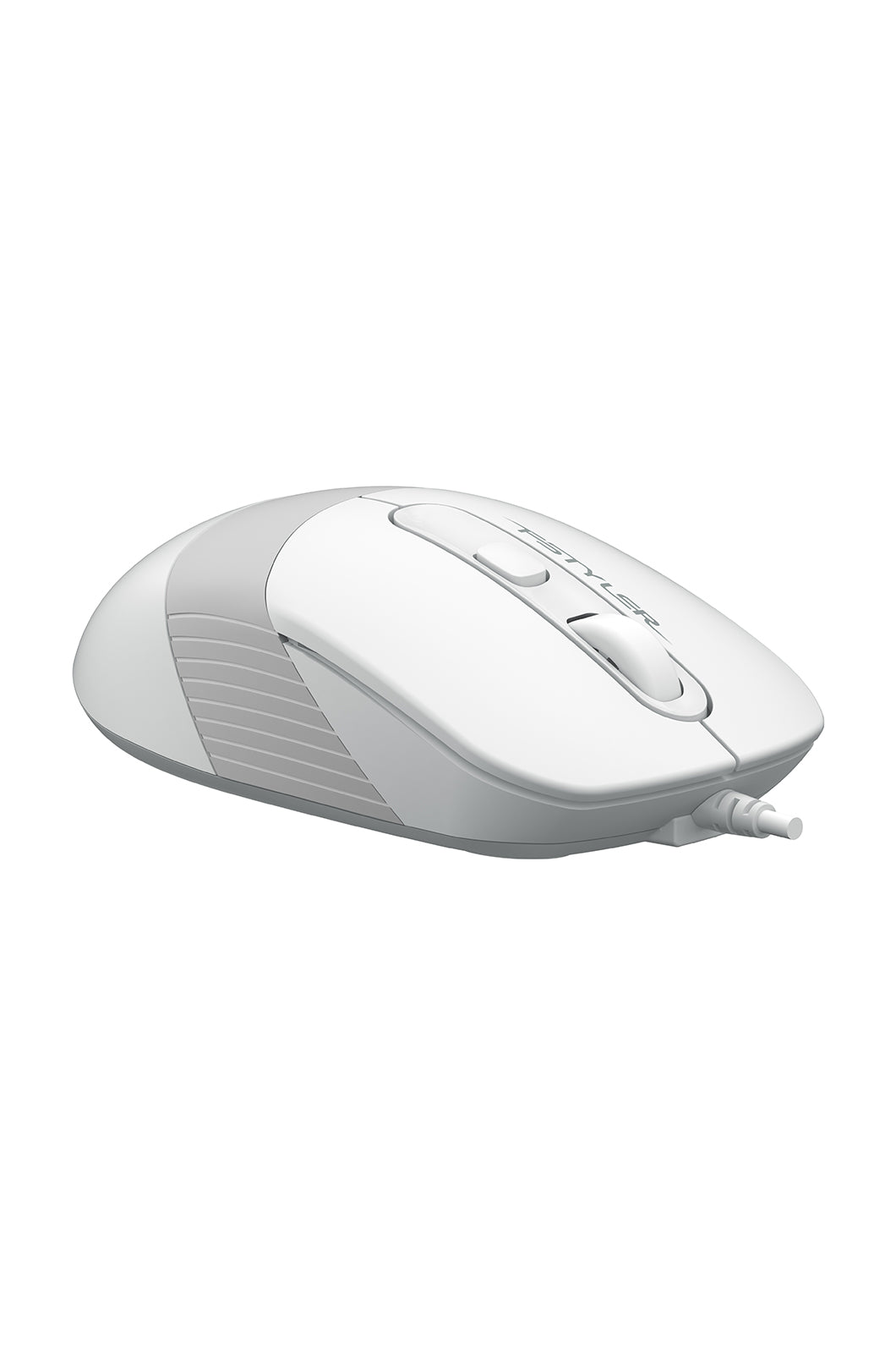 A4Tech - FM10S Silent Wire Mouse - white