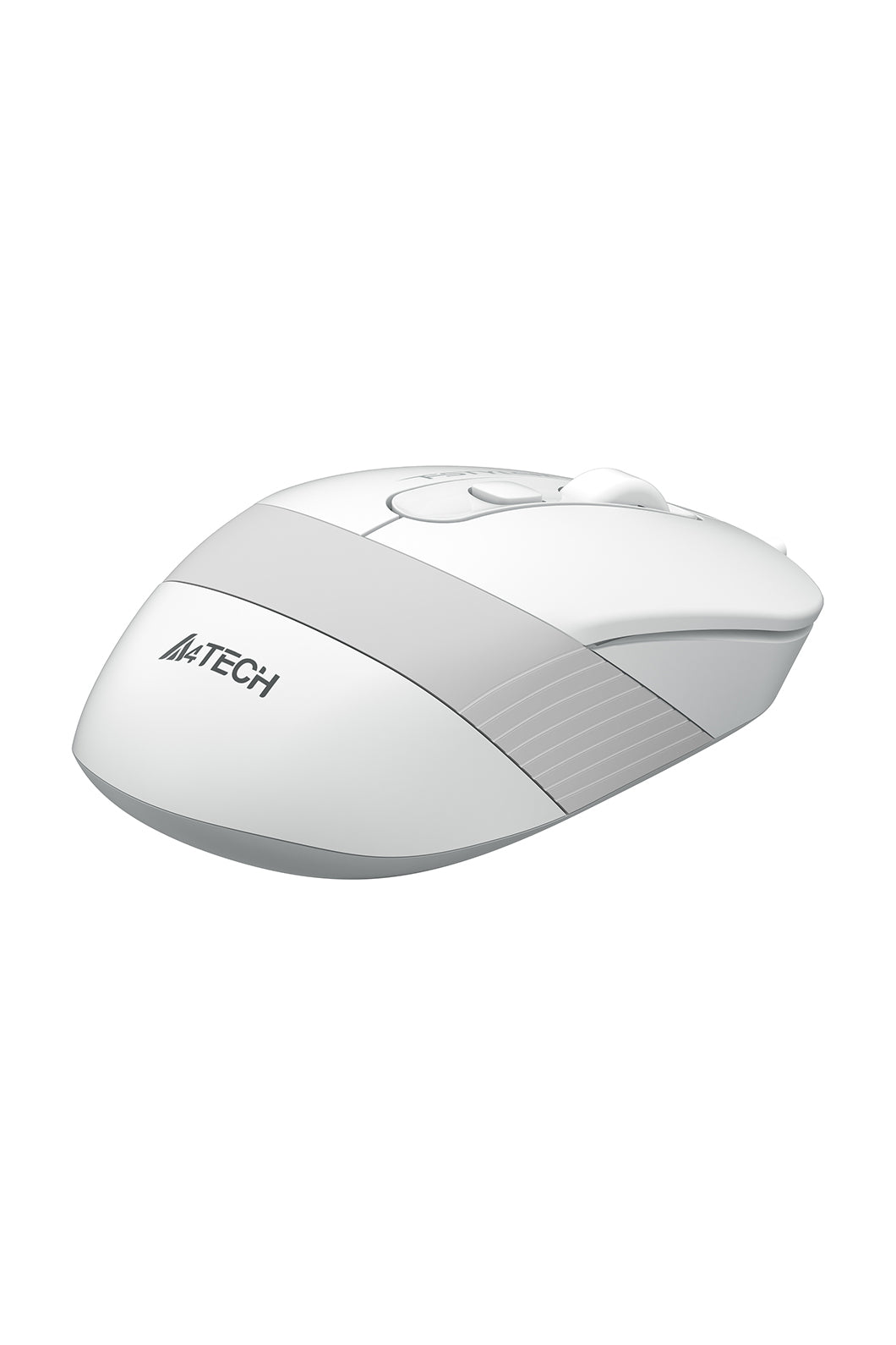 A4Tech - FM10S Silent Wire Mouse - white