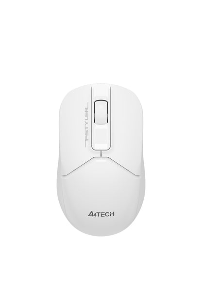 A4Tech - FG12s Silent Wireless Mouse - white